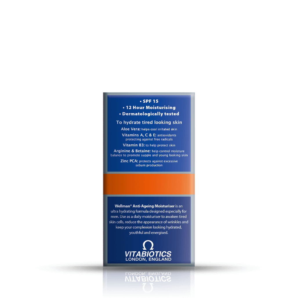 Anti Ageing Moisturiser By Wellman® Male Skincare