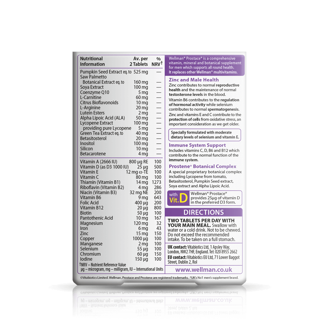 Wellman® Prostace Reproductive Health For Men