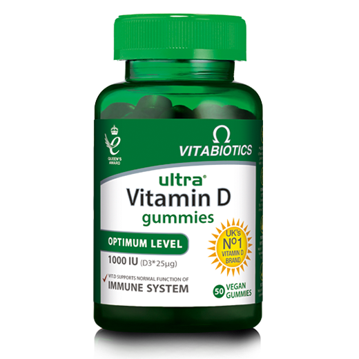 Ultra Vitamin D Gummies By Vitabiotics® Vitamin D Supplements