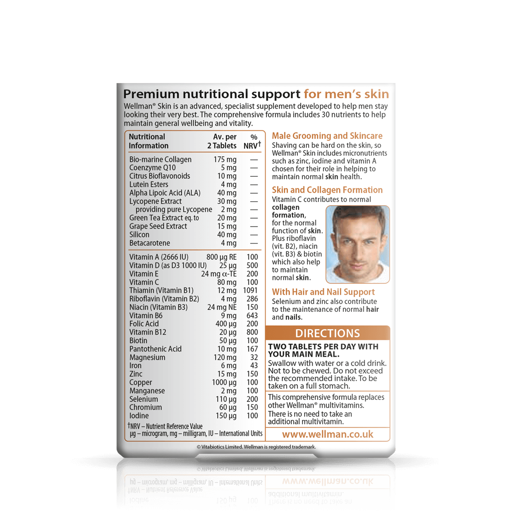 Wellman® Skin Advanced Skin Formula For Men