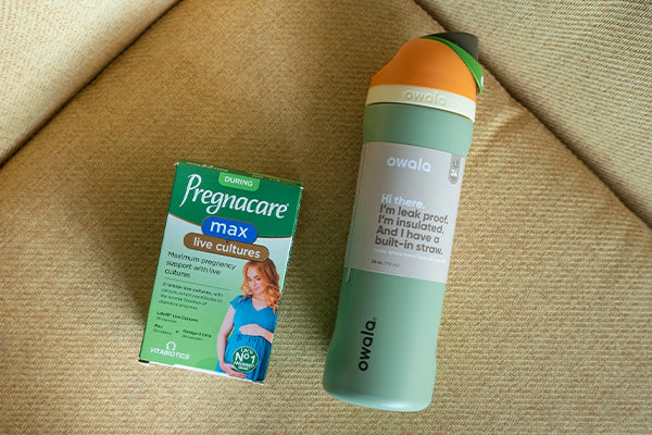GIVEAWAY Enter Our Giveaway For Pregnacare Max + Live Cultures And An Owala Water Bottle