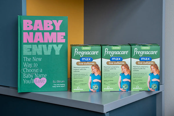 GIVEAWAY Enter Our Giveaway For Pregnacare Max + Live Cultures And Baby Name Envy Book