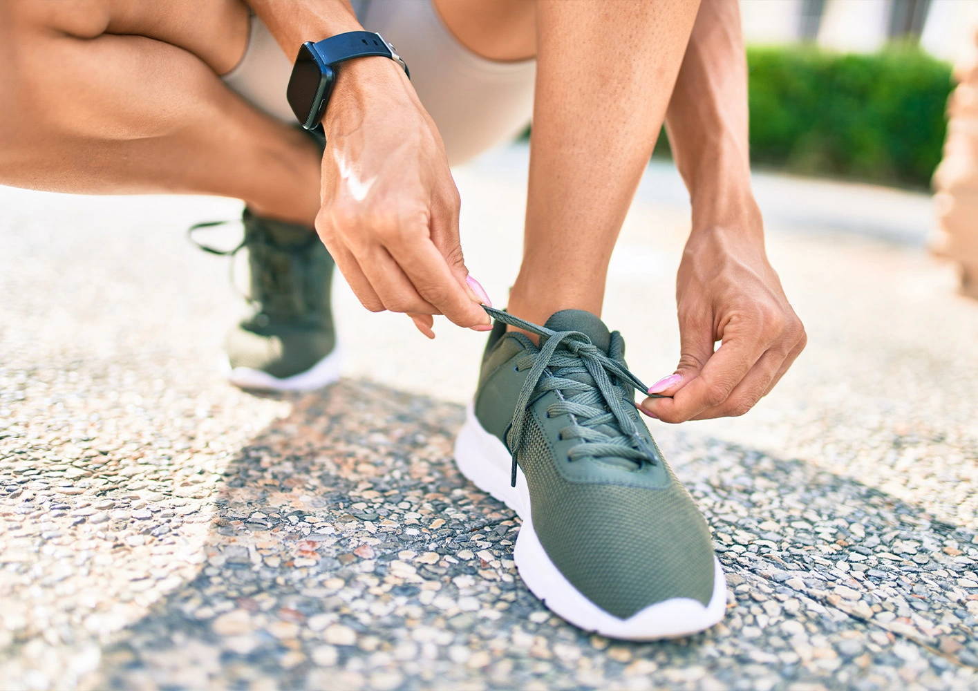 How to get over feeling self-conscious when running in public