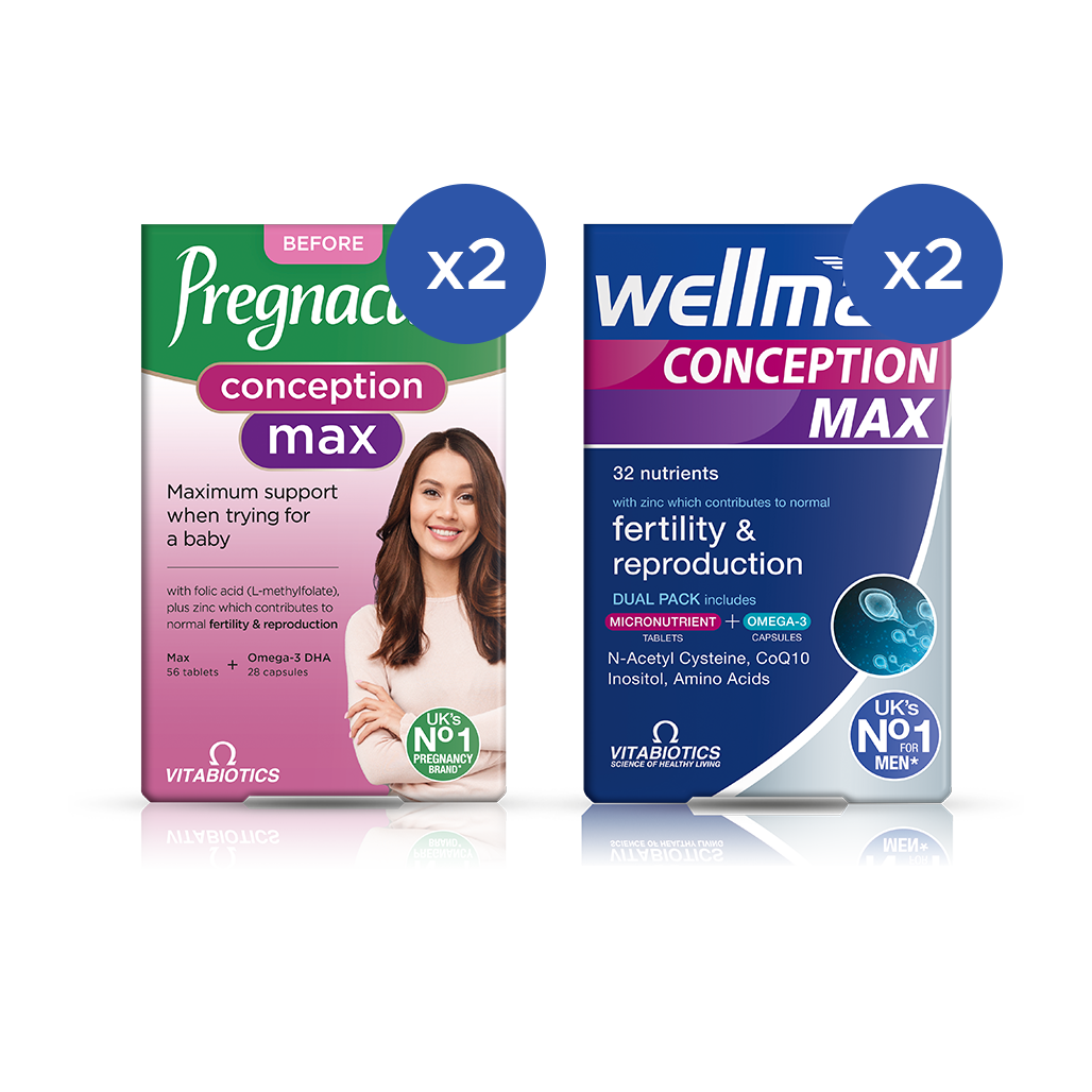 Conception Support Conception Support All in One Bundle for Men & Women | Vitabiotics