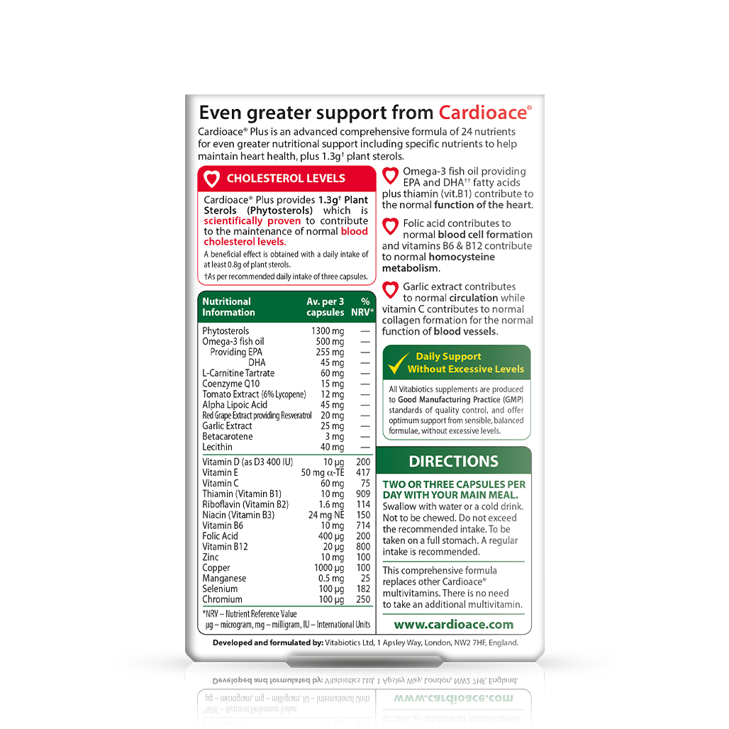 Cardioace® Plus | Heart Health Supplement