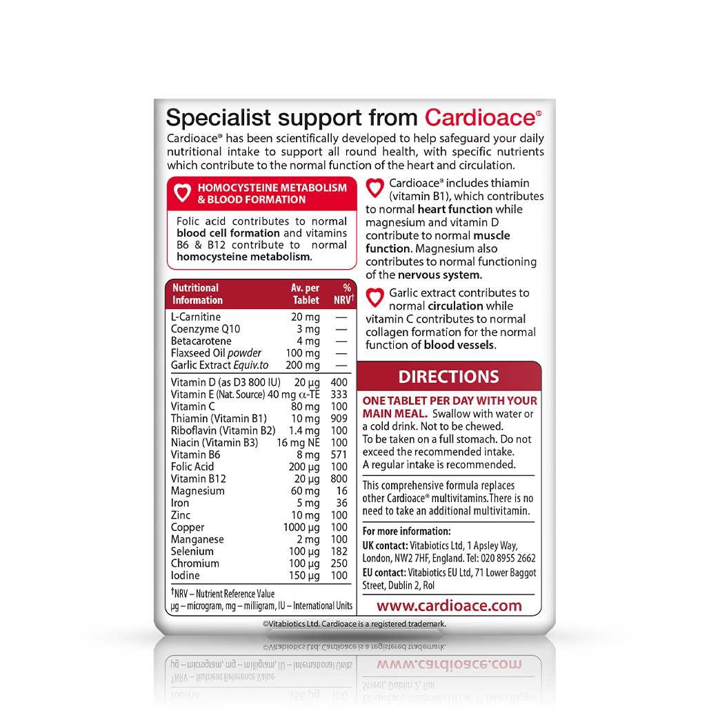 Cardioace® Original Heart Support Vitabiotics