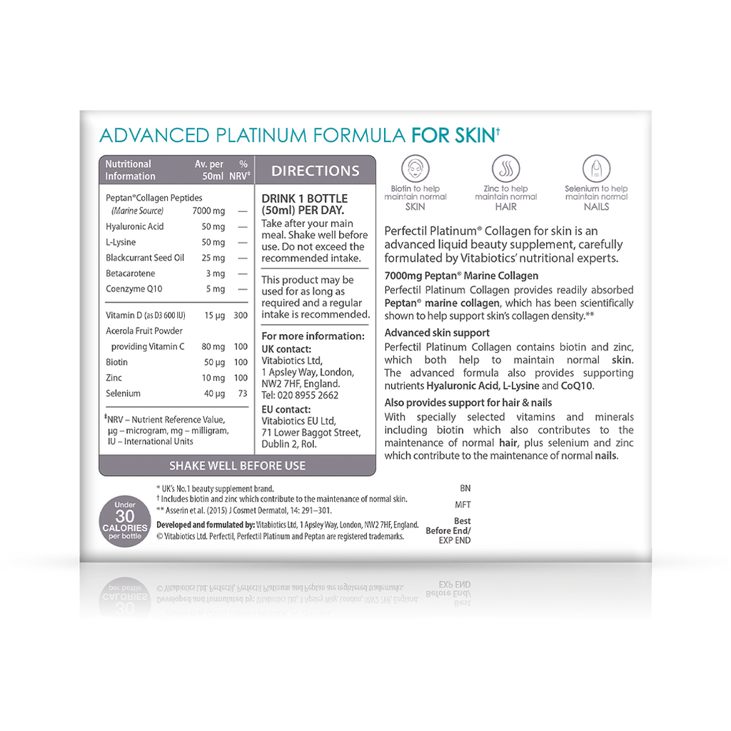 Perfectil Platinum Collagen Skin Drink