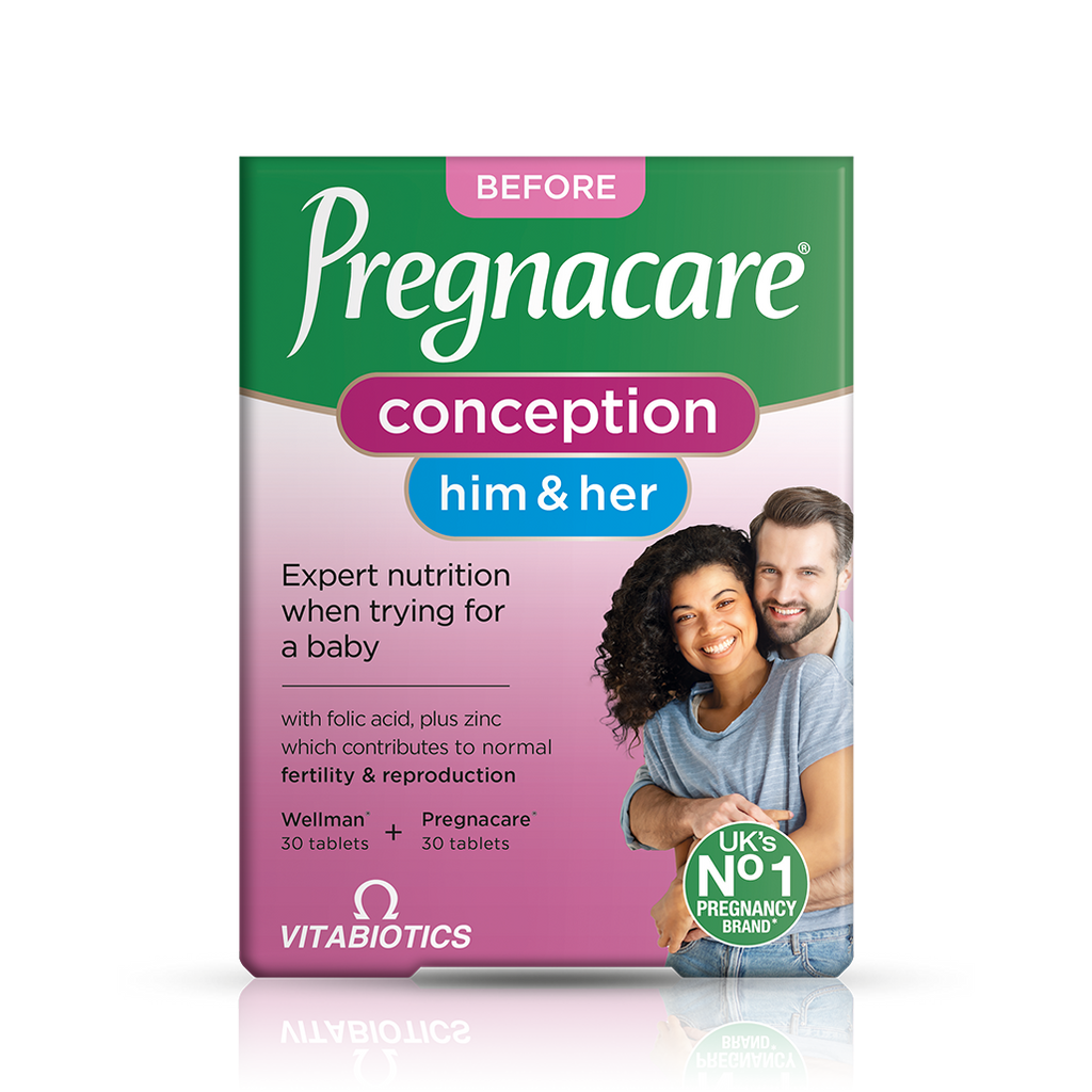 Pregnacare Him & Her Conception Tablets | By Vitabiotics Pregnacare Him & Her Conception Tablets | By Vitabiotics