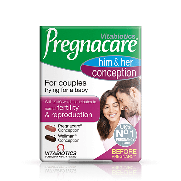 Vitabiotics Pregnacare Him & Her Conception