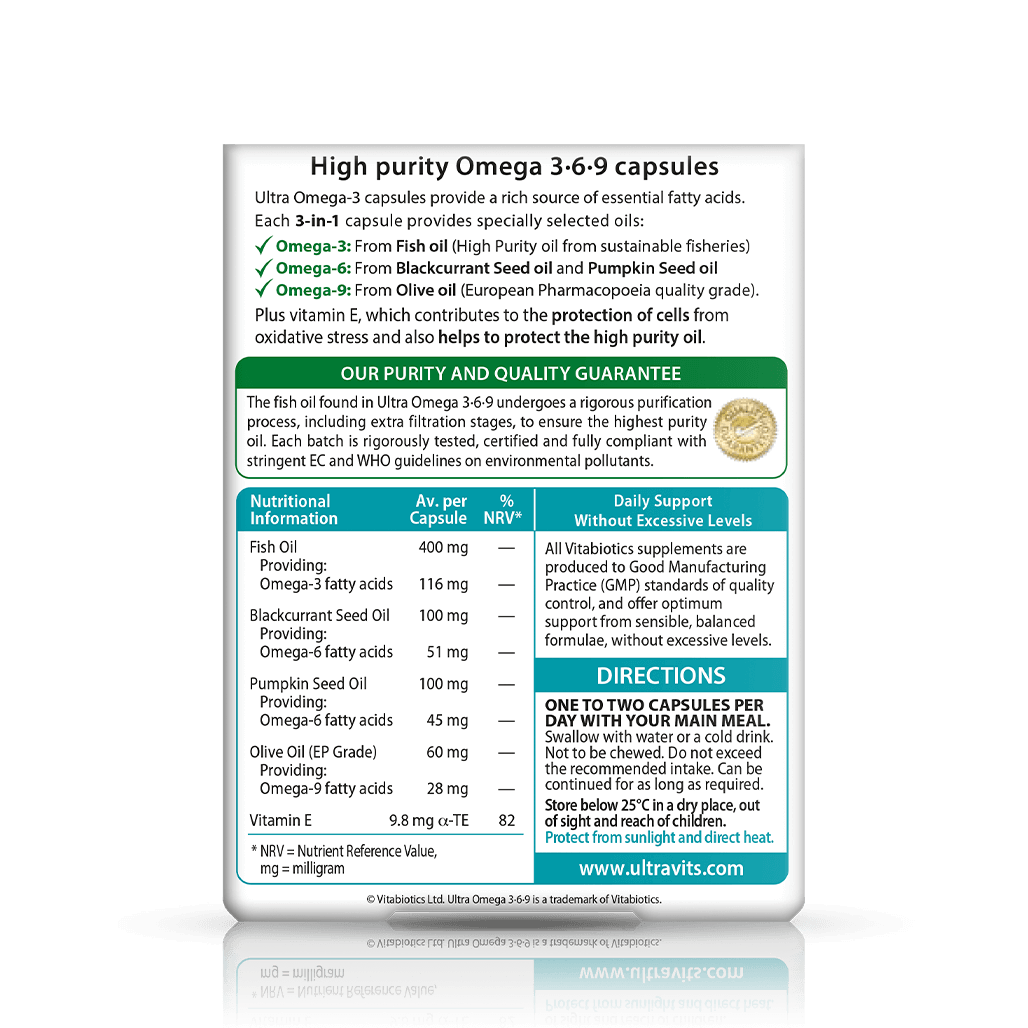 Ultra Omega 3·6·9 Omega3, Omega6 & Omega9