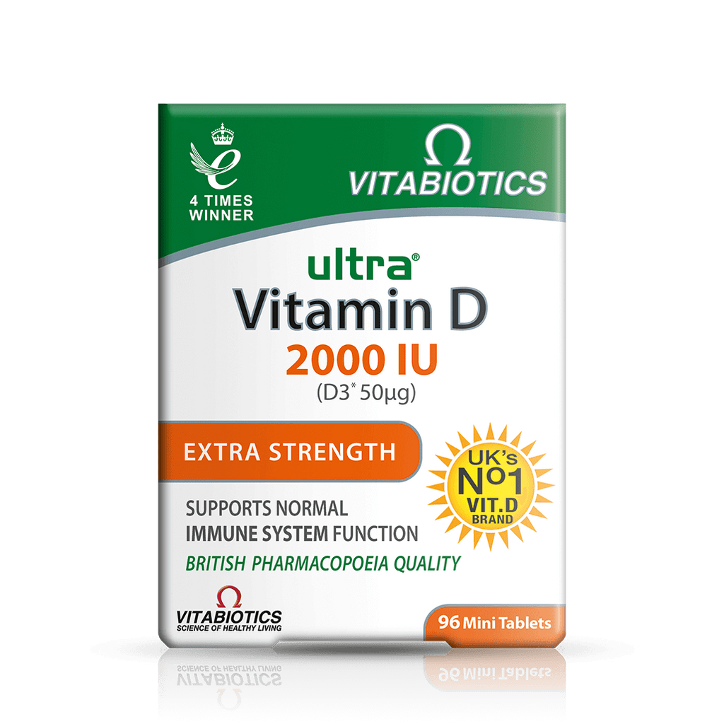 Ultra Vitamin D 2000IU By Vitabiotics® | Vitamin D Tablets