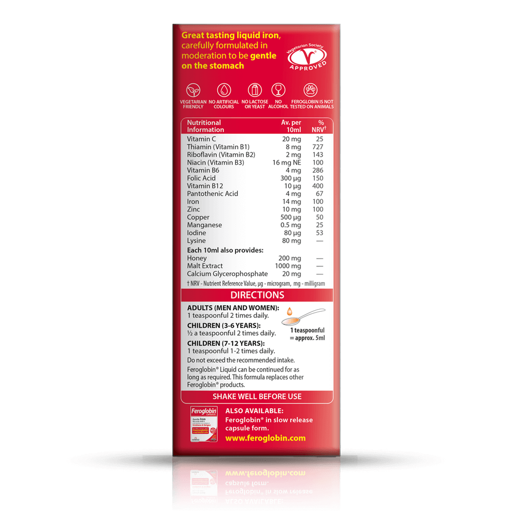 Feroglobin Liquid 200ml (Short Expiry)