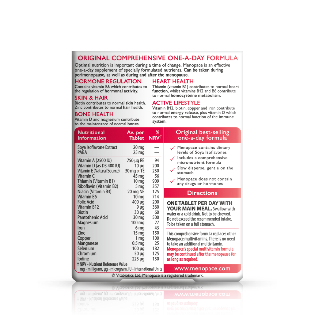 Menopace® Original | Menopause Supplements