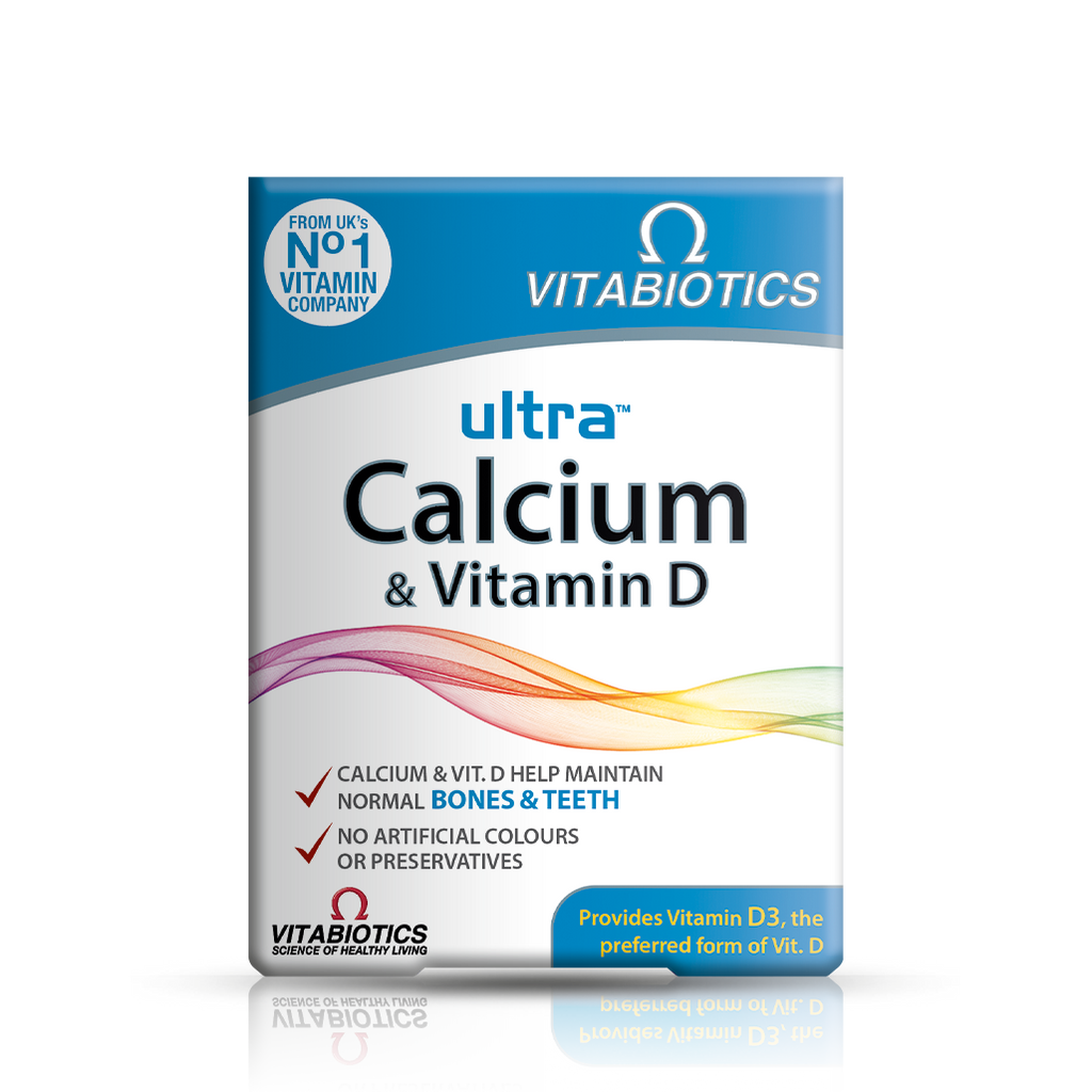 Ultra Calcium Tablets | With Vitamin D | Vitabiotics