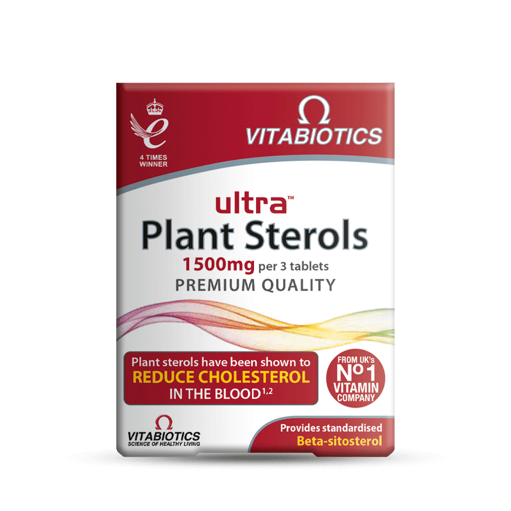 Cholesterol 2 ultra plant sterols front CTUPS030T1WL3ER