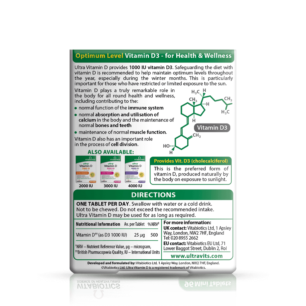 Ultra Vitamin D 1000IU