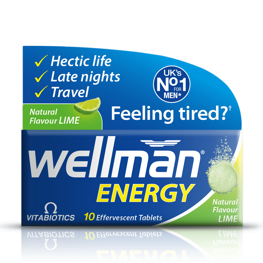 Wellman® Energy Effervescent Tablets By Vitabiotics