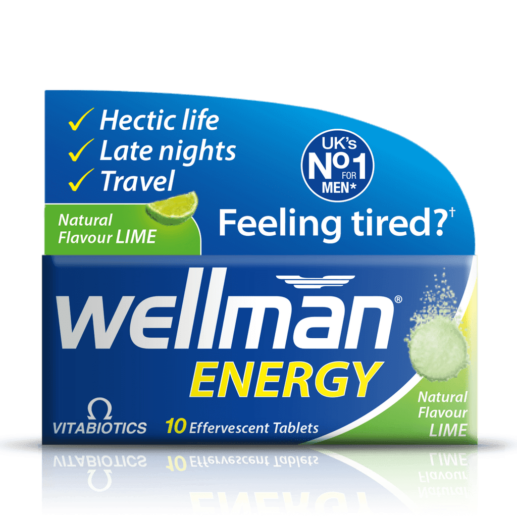 Wellman® Energy Effervescent Tablets By Vitabiotics