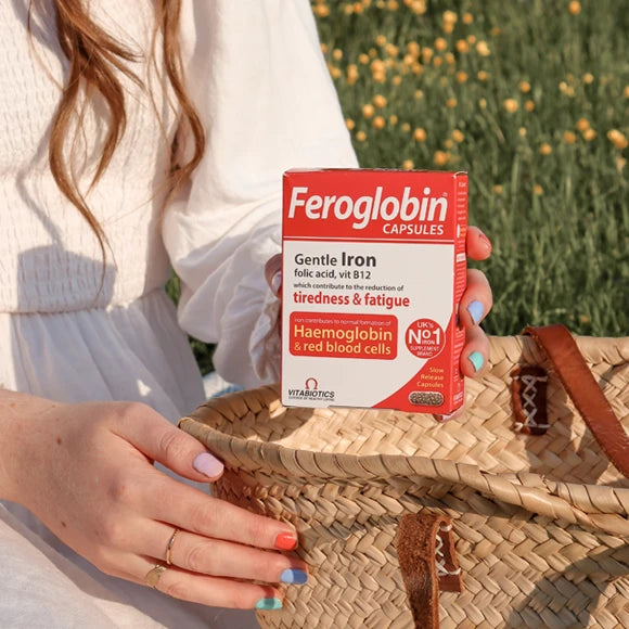 Feroglobin® Capsules | Iron Supplement | Vitabiotics