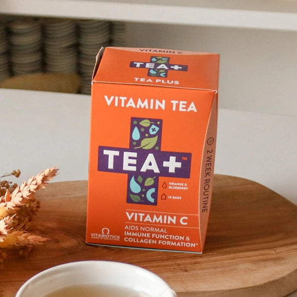 TEA+ Vitamin C Tea | Vitamin Tea Bags | Vitabiotics