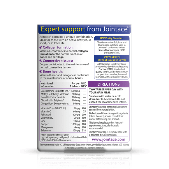 Jointace® Rose Hip | Cartilage And Bone Health | Vitabiotics