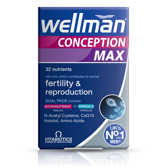 Wellman® Conception Max Tablets For Men By Vitabiotics